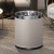 急先锋 垃圾桶创意厕所卫生间大号垃圾桶 15L银圈-水立方