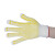 稳斯坦 WF125 劳保手套 劳保点胶防滑手套点珠点塑手套蓝色手套 黄色(12双)