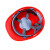 曼德锐安全帽工地国标加厚透气玻璃钢建筑工程男夏施工领导头盔定制印字 国标加厚款（红色）（按钮）