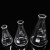 稳斯坦 WLL0236 玻璃三角烧瓶锥形瓶 加厚高硼硅耐高温带刻度 广口250ml