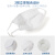 星工（XINGGONG）纱布口罩 工业防粉尘灰尘6层加厚透气50只装