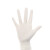 兰浪（LANON）UN211 加厚一次性乳胶手套橡胶无粉食品检查实验室5.7G 乳白色 M码 100只/盒