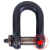 定制适用国标重型起重卸扣D形U型卡环卡扣直形吊环锁扣锁具连接扣 国标重型4.9吨