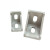 贝骋 角码 铝型材角码 90度连接件 工业铝合金配件含紧固件 一套价 9090角件 