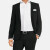 万宝龙（MONTBLANC）奢侈品男士商务休闲针扣双面腰带皮带黑色/棕色116579