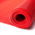 加厚PVC防滑垫镂空防滑地垫防水浴室防滑垫洗手间卫生间厨房大厅走廊门口塑料地垫 普通型薄款3.5mm-红色 60X30【公分】