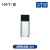 悦成  样品瓶玻璃透明螺口 PE PTFE硅胶垫 顶空瓶含盖硅胶垫  3ml透明【100个】 现货