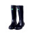 耐酸碱长筒胶靴 防腐蚀防化学品安全雨靴 资质全定制 长筒36CM长 44