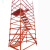 墩柱平台 盖梁平台 安全爬梯梯笼 桥梁施工  现货可定制 3X2X2梯笼