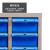 越越尚  零件柜电子元件存储柜工具整理柜钢制物料柜零件收纳柜 75抽蓝色抽屉下档  YYS-SJG-208