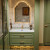惠达(HUIDA)法式浴室柜陶瓷一体盆美式轻奢卫浴柜卫生间岩板洗手洗漱台盆组合 0.8米主柜+智能镜