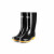 佳吉安(JOYHOME) 防酸碱雨鞋无回力中筒（30cm),PVC鞋面材质 黑色 1 