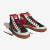 阿迪达斯 （adidas）休闲鞋NEO男夏季新款兔年限定高帮运动透气帆布板鞋 ID9695 黑白红 41