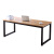 适用于简易电脑桌钢木书桌简约现代双人经济型办公桌子台式桌写字 长80*宽50*高74