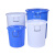 卫洋 WYS-199 圆桶塑料水桶洗车桶杂物桶 加厚储水桶 酒店厨房工业环卫物业垃圾桶 发酵桶容器60L不带盖