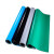 台垫防滑耐高温橡胶垫绿色胶皮桌布工作台垫实验室维修桌垫 亚光绿黑色0.6米*1.2米*5mm 分