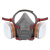 霍尼韦尔（Honeywell）防毒面具防护口罩550E套装防汽车喷漆油漆化工防毒面罩H 新品升级550E防毒面具 