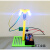 声控双头路灯声控台灯拼装材料DIY科技小制作科普实验器材 声控款+2节电池