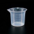 冰禹 BYC-60 塑料烧杯 教学用实验室烧杯 带刻度无手柄量杯 25ml