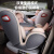 爱贝思（Ebsi）适用沃尔沃XC60汽车儿童安全座椅婴儿0-12岁360度旋转可坐躺 柠檬黄安全带安装款