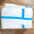 一次性连体防护服防水防油养殖场猪场日常防护工作服带帽防尘服 手套蓝色M码1盒(100只)