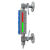 定制锅炉双色水位计接电红绿显水位计SSX49H-25锅炉水位表双色液位计 L=350
