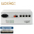 罗兴（LUOXinG） 4路磁石电话光端机  40KM 桌面式 1对 LX-4LC-40KM