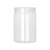 铝银盖pet罐密封塑料瓶子透明加厚零食糕点小海鲜包装收纳桶 5.5*8.5cm 16g 铝银盖 10个