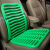 夏季汽车通用出租车叉车塑料坐垫座套硬双层单个座椅司机凉席凉垫 新款双层绿色