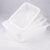 冰晶花（BINGJINGHUA）塑料储物篮 090 白色 50*38.7*13.7cm