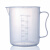 加厚塑料计量桶带刻度杯烧杯毫升量筒小量桶奶茶店用品大容量 250ml3只套装