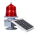 航空障碍灯TGZ-122LED太阳能电池高楼信号塔警示灯红光自动航标灯 避雷针