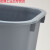适用 厨房垃圾桶无盖大号餐厅塑料办公卫生间商用长方形 40升灰色分类(其他垃圾) 弹盖