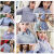 贝吉棋衬衣连衣裙夏装2024新款很仙的七分袖蓝白条纹修身衬衫裙子女 蓝条纹七分袖 S8090
