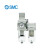 SMC AC30D/40D系列 空气组合元件:过滤减压阀+油雾分离器 AC40D-04D-A-X465B