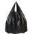 垃圾袋手提式中大小一次性黑色背心式塑料袋厨房 3件 正常37宽黑 40宽黑色普通90个 加厚