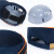代尔塔 102110 透气型防撞防砸工地施工劳保防护帽 企业定制 可加印商标 蓝色 1顶