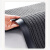 五星盾 复合双条纹地毯 PVC防滑除尘吸水地垫整卷大面积可剪裁耐磨脚垫 走廊过道楼梯毯 大红色 宽1.8m（单米价格）