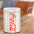 可口可乐易拉罐智能感应式垃圾桶客厅轻奢不锈钢卫生间大容量 充电款-陶瓷白15L【智能感应+按 12L以上