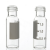 1.5/2ml进样瓶色谱气相液体样品瓶透明棕色顶空瓶可替安捷伦 透明玻璃刻度瓶(含盖+垫) 100个/盒