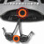 瑞恒柏滴滴代驾头盔新款加大码高德骑行一体成型透气虫安全帽 009灰色电池灯+滴滴logo L(55-63)