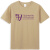摩貂Durham达勒姆杜汉姆杜伦大学纪念品T恤运动简约圆领流行短袖文化 紫色 S (适合90-110斤)