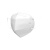 丽都依臣 一次性N95口罩立体防护防粉尘口罩加厚工业口罩耳挂式 白色五层N95（30只装/盒）