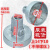 脱水桶甩干桶铝质联轴器连轴器通用甩桶电机连接器配件 上12下10(不带螺丝)