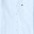 LACOSTE 法国鳄鱼男士纯色长袖衬衫 休闲简约舒适透气通勤职场约会内搭 精致logo Blue S