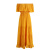 何乐高个子连衣裙夏季拖地长裙170-175到脚面的连衣裙海边度假沙滩 黄色 S
