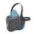 思创科技硅胶防尘面罩口罩防雾霾细微颗粒物打磨半面具ST-1020A 防尘面具1套
