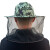 沁度蜂帽养蜂防蜂面罩头罩蜜蜂帽子收蜂冒养蜂人防蛰防蚊头套工具 防蜂帽1个