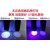 紫外线无影胶uv固化灯395365nm美甲荧光剂检测验钞紫光灯手电筒 变焦长款 365nm 带3节7号电池 3 0-5W