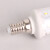 佛山照明（FSL）LED玉米灯泡蜡烛灯泡水晶灯泡节能灯吊灯光源仓库厂房灯商用大功率E14小螺口9W暖白光（4000K）5只装